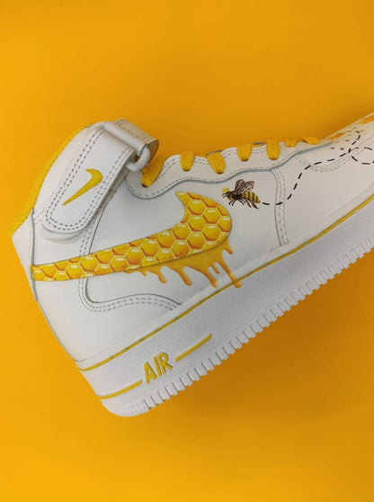 Air Force 1 MID Honeycomb Custom