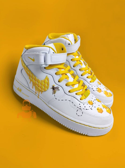 Air Force 1 MID Honeycomb Custom