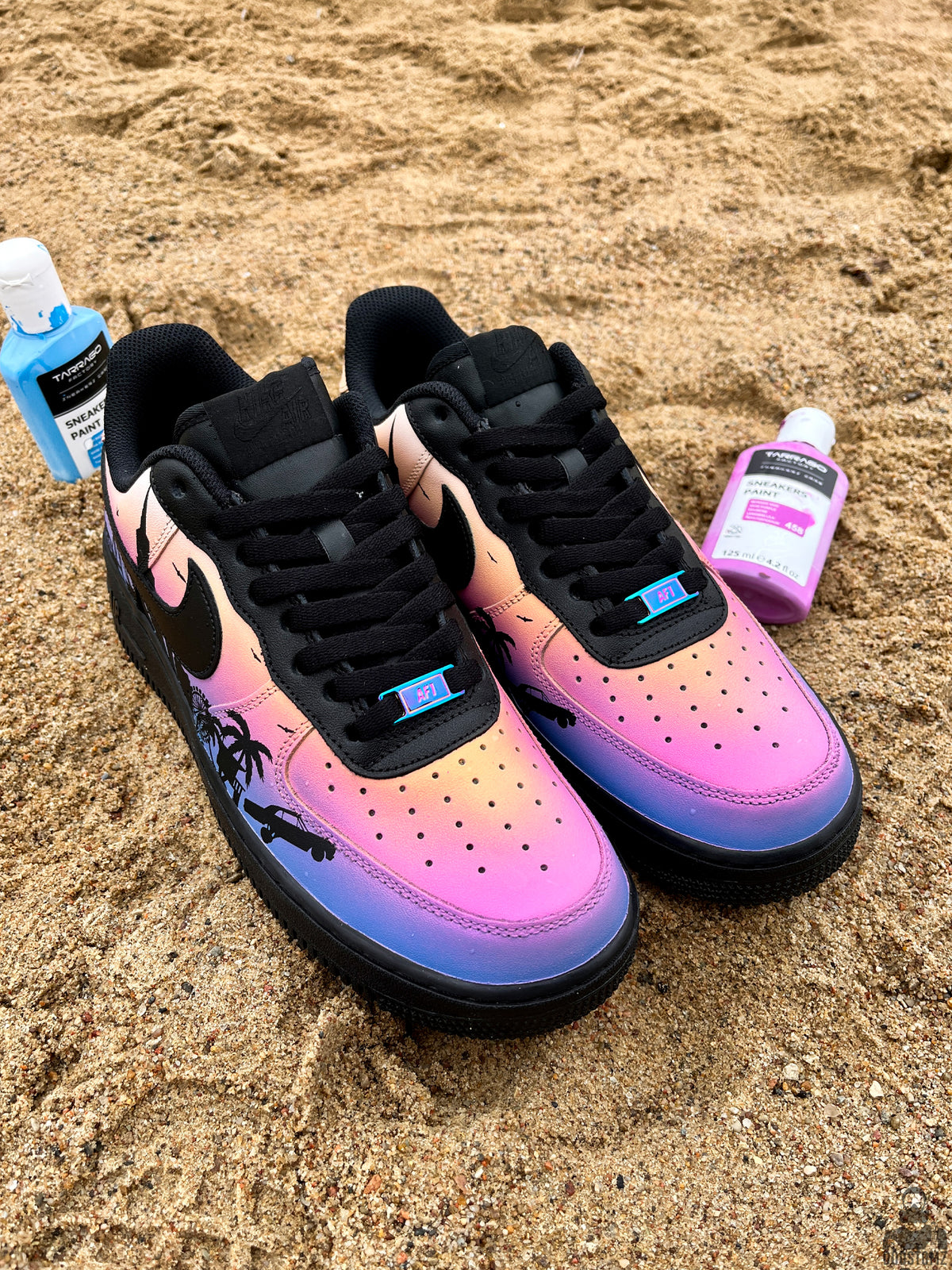 Nike Air Force 1 California Love Custom Sneakers