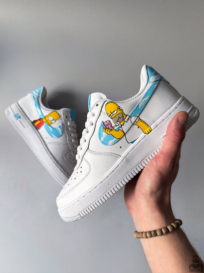 Nike Air Force 1 The Simpsons Custom