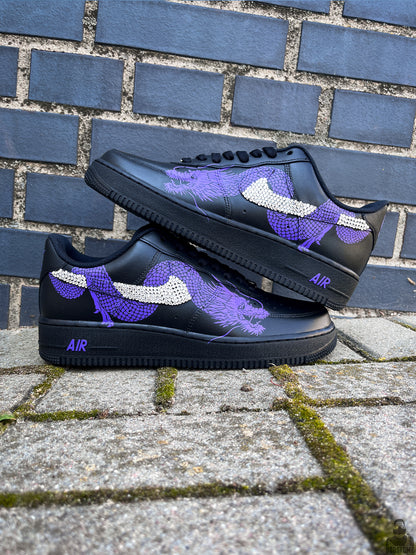 Nike Air Force 1 Dragon & Crystals Custom