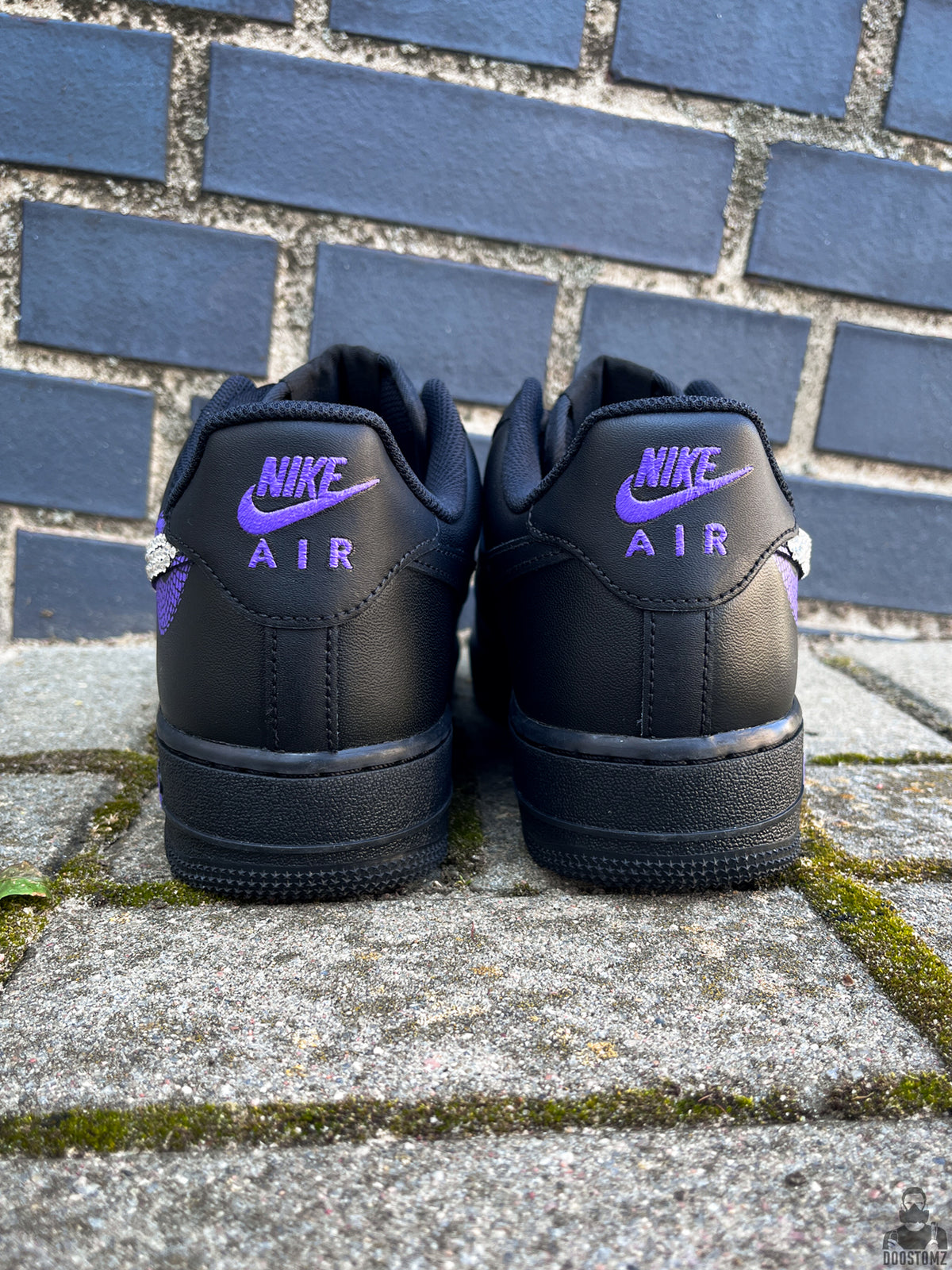 Nike Air Force 1 Dragon & Crystals Custom