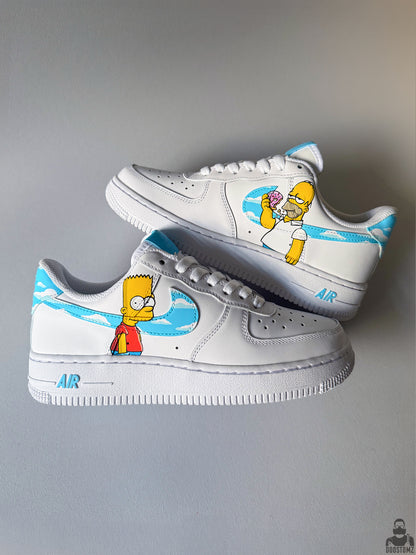 Nike Air Force 1 The Simpsons Custom