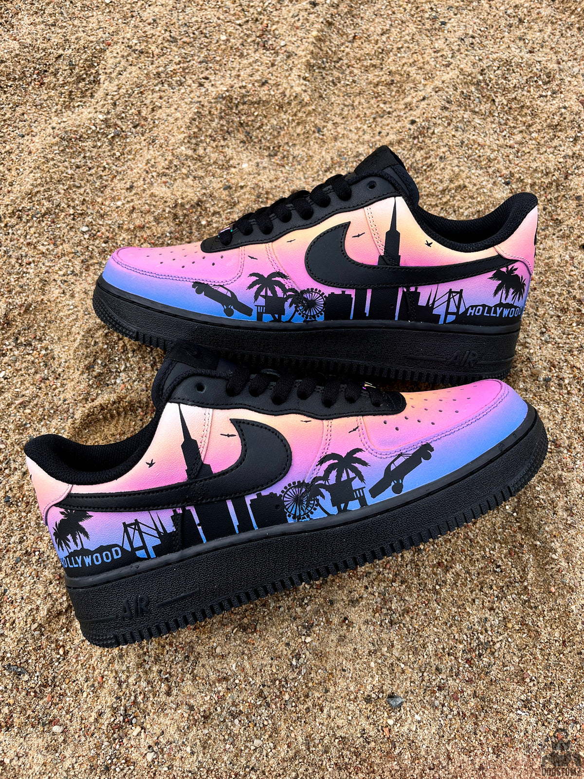 Nike Air Force 1 California Love Custom Sneakers