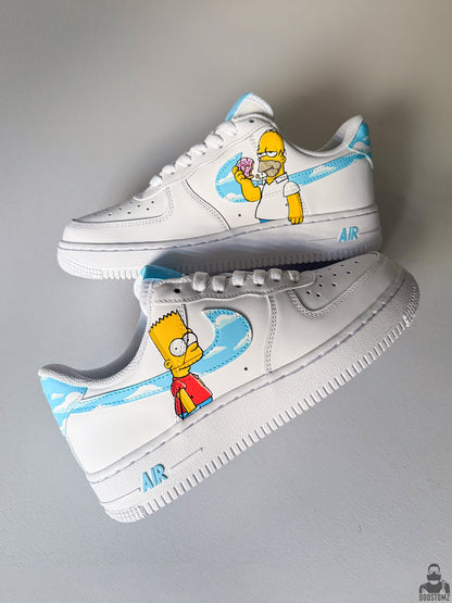 Nike Air Force 1 The Simpsons Custom