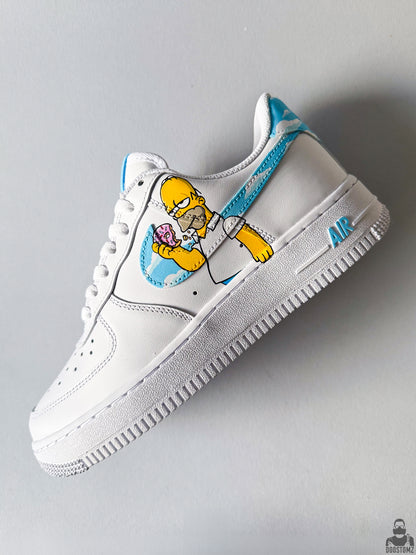Nike Air Force 1 The Simpsons Custom