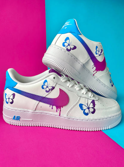 Air Force 1 Butterfly Gradient Custom