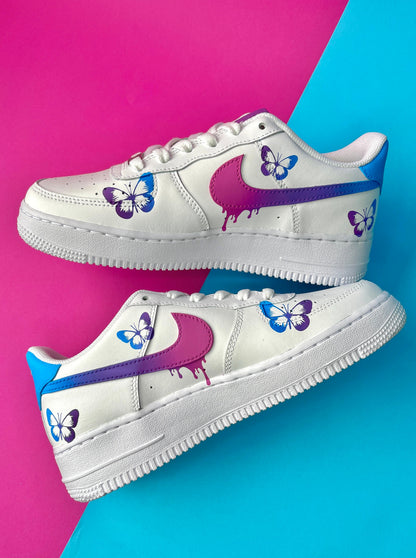 Air Force 1 Butterfly Gradient Custom