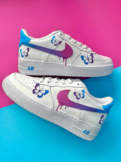 Air Force 1 Butterfly Gradient Custom
