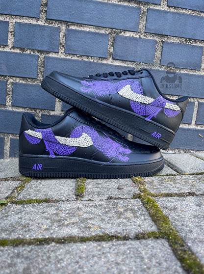 Air Force 1 Dragon & Crystals Custom