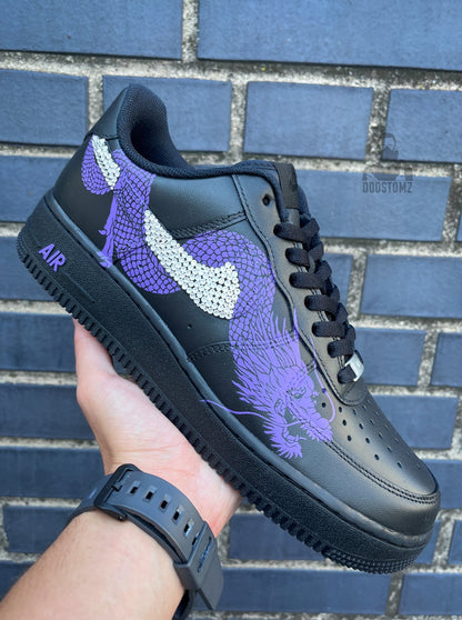 Air Force 1 Dragon & Crystals Custom