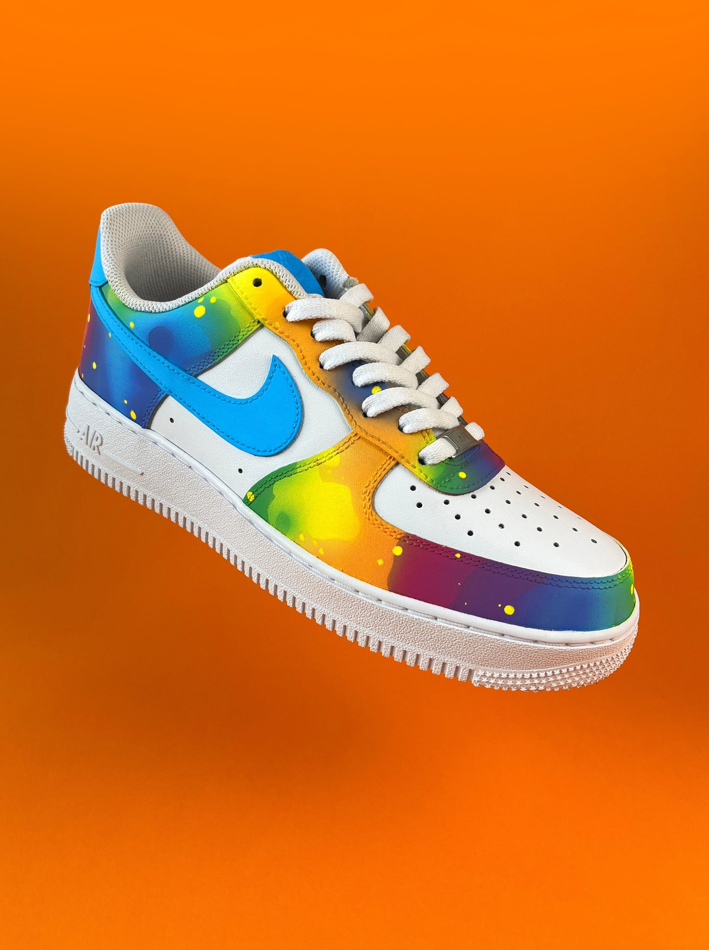 Air Force 1 Colors Splash Custom