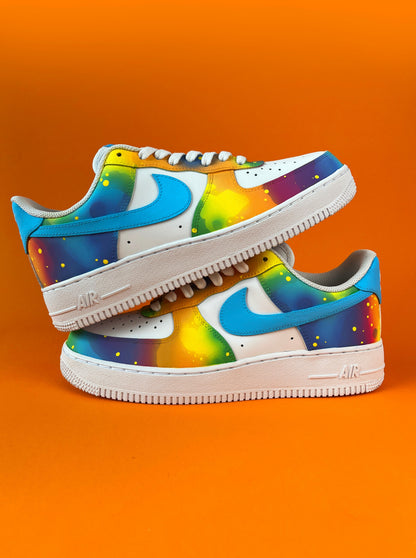 Air Force 1 Colors Splash Custom